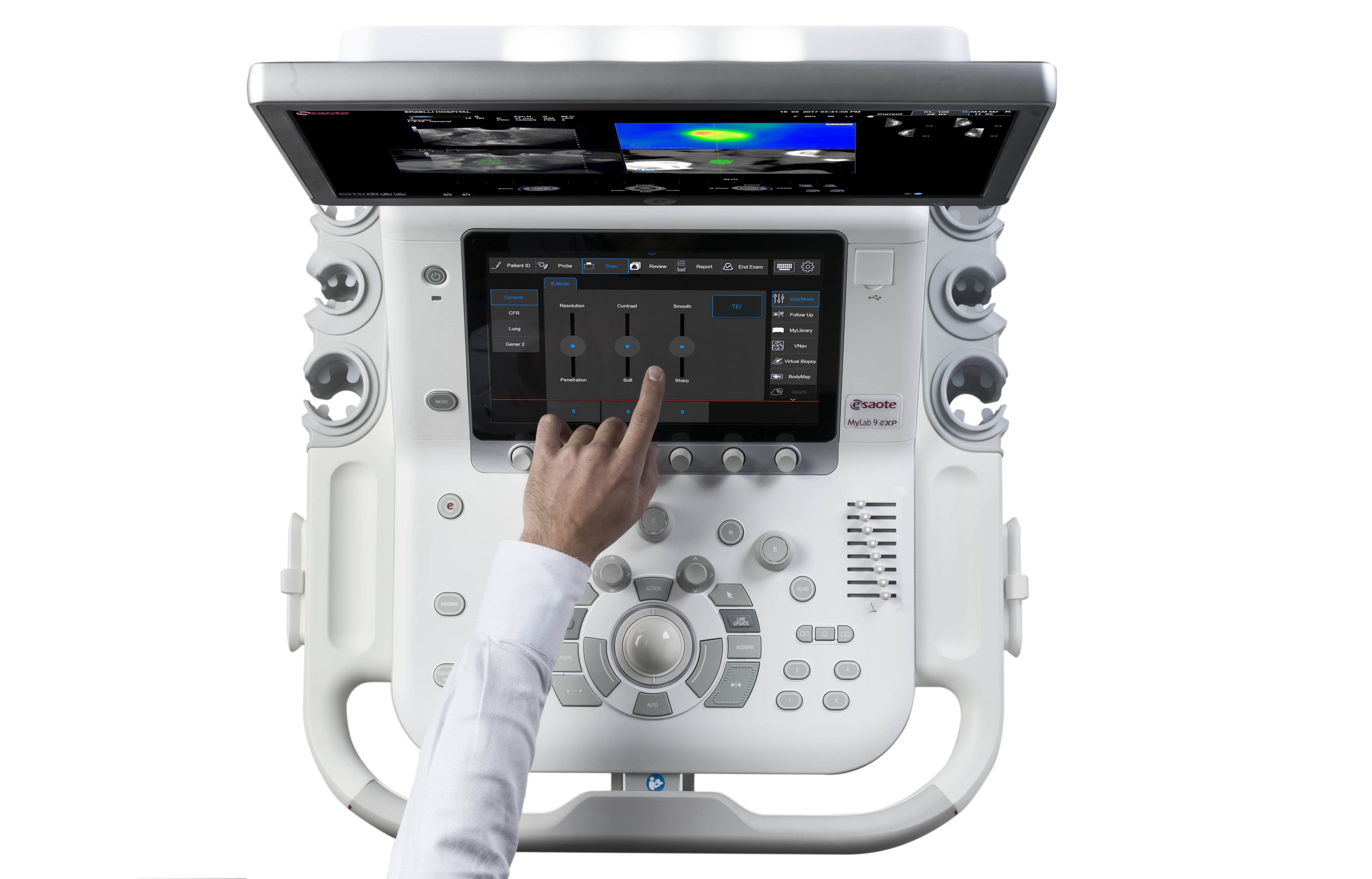 Màn hình LCD 21.5 inch (tùy chọn màn hình BRACO 24 inh) với công nghệ mới nhất, đảm bảo tối ưu các chi tiết và chế độ full - screen, chế độ thắp sáng